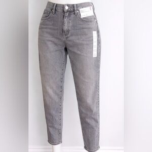 Uniqlo Women's Gray Straight-Leg Jeans